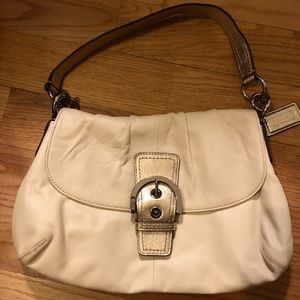 Coach Leather Shoulder Bag